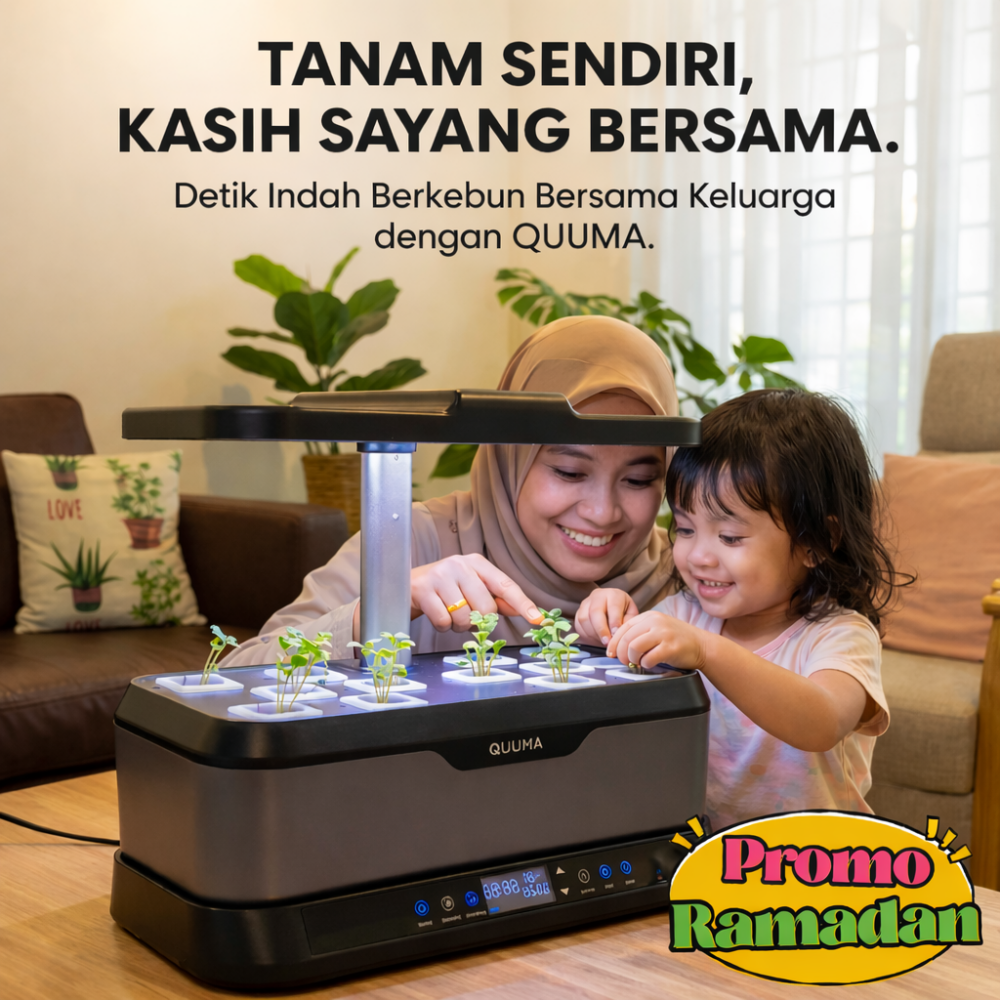 PARENT'S DAY SALES_Quuma Smart Hydroponic System