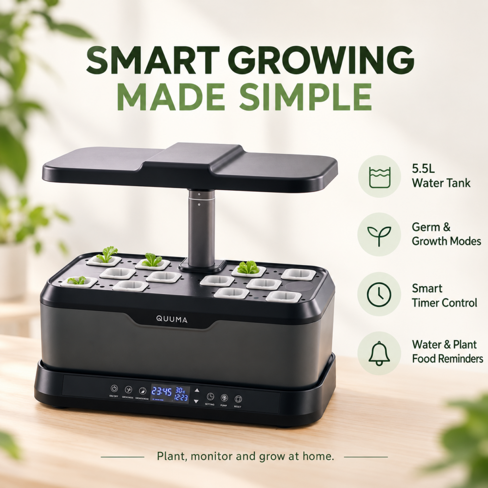 10.10 SALES Quuma Smart Hydroponic System