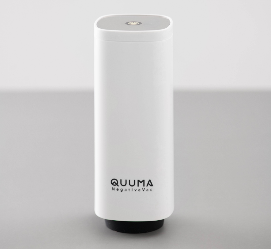 Quuma Smart Vacuum Seal For Glass Container Food Storage