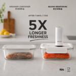Quuma NegativeVac 5X Smart Vacuum Fresh Container