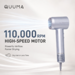 QUUMA Ionic Turbo Hair Dryer High Speed Brushless Motor