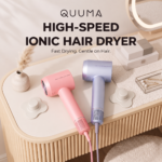 QUUMA Ionic Turbo Hair Dryer High Speed Brushless Motor