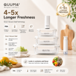 PARENT'S DAY SALES_Quuma NegativeVAC Vacuum Glass Container Food Storage Lunch Box