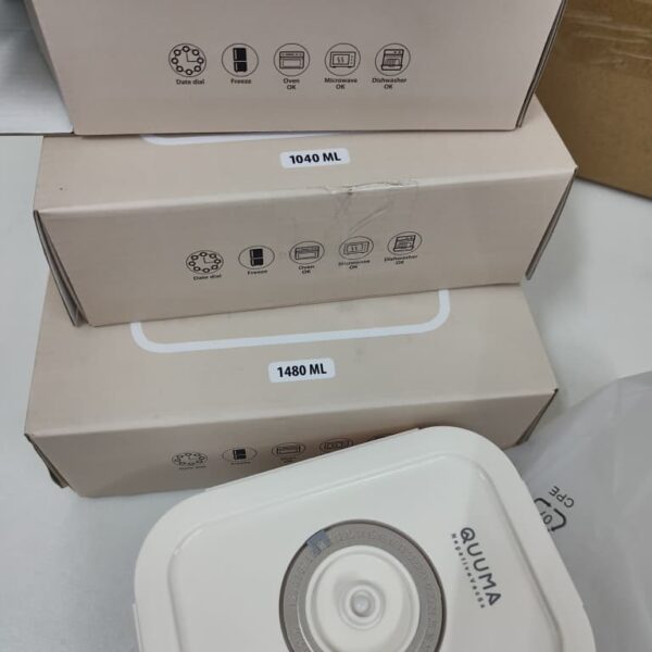 Quuma NegativeVac 5X Smart Vacuum Fresh Container