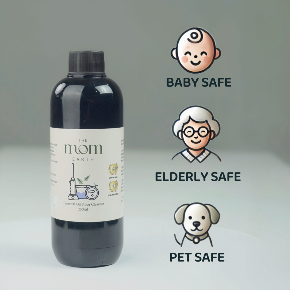 The Mom Earth 100% Eucalyptus Essential Oil Floor Cleaner