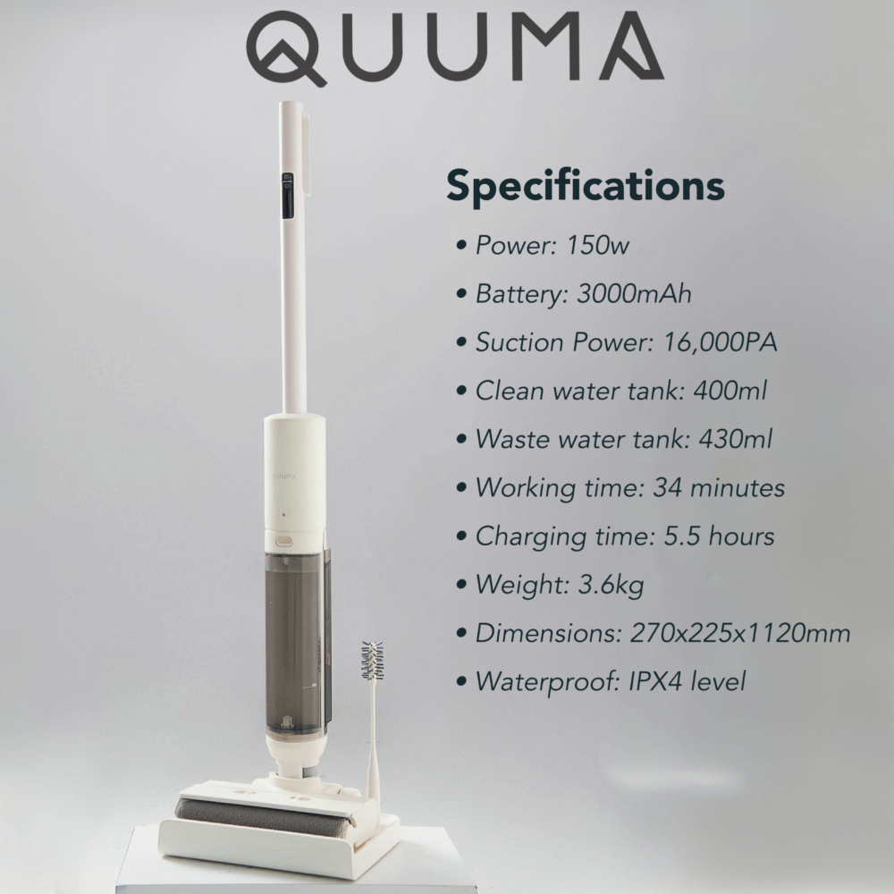 QUUMA All in 1 Floor Washer