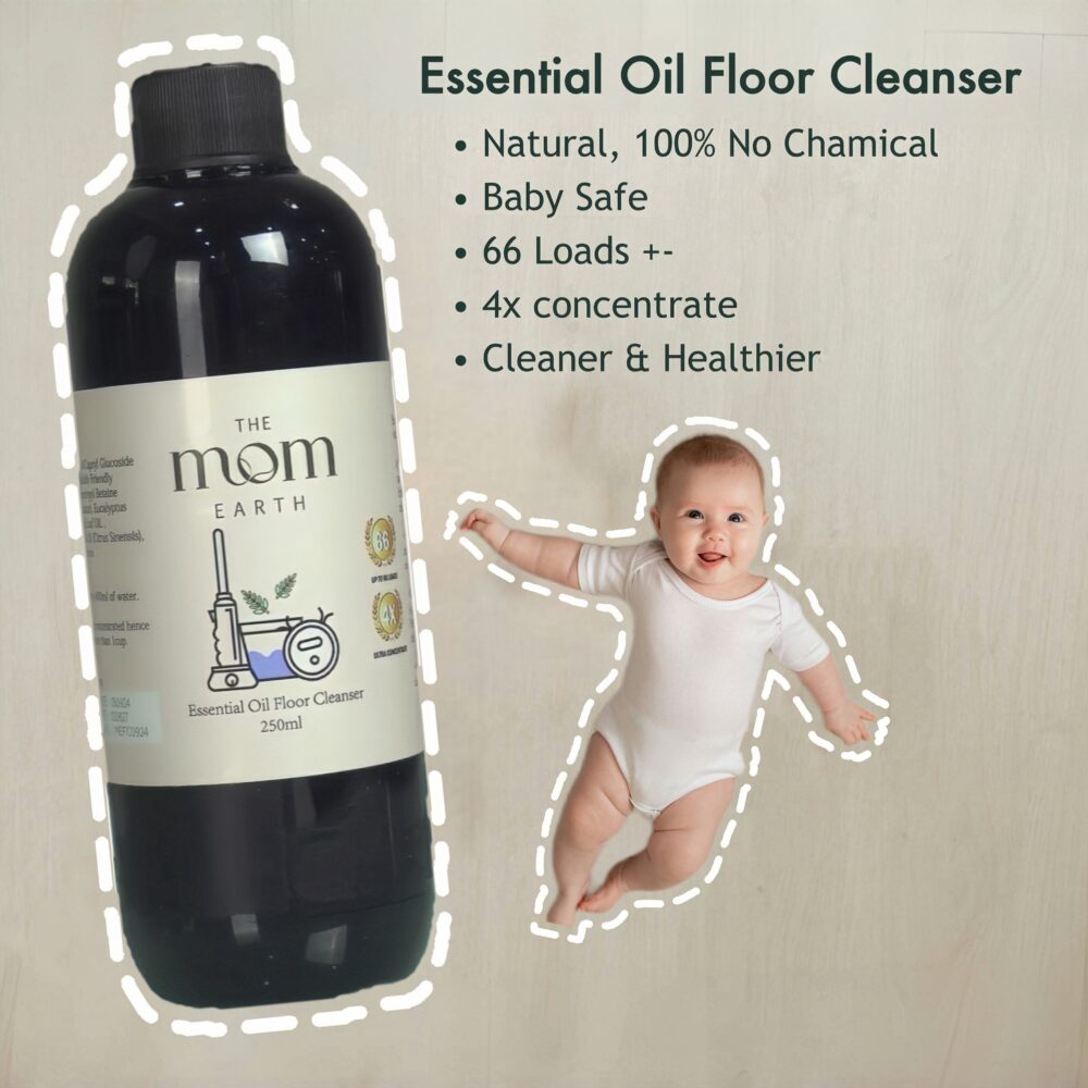The Mom Earth 100% Eucalyptus Essential Oil Floor Cleaner