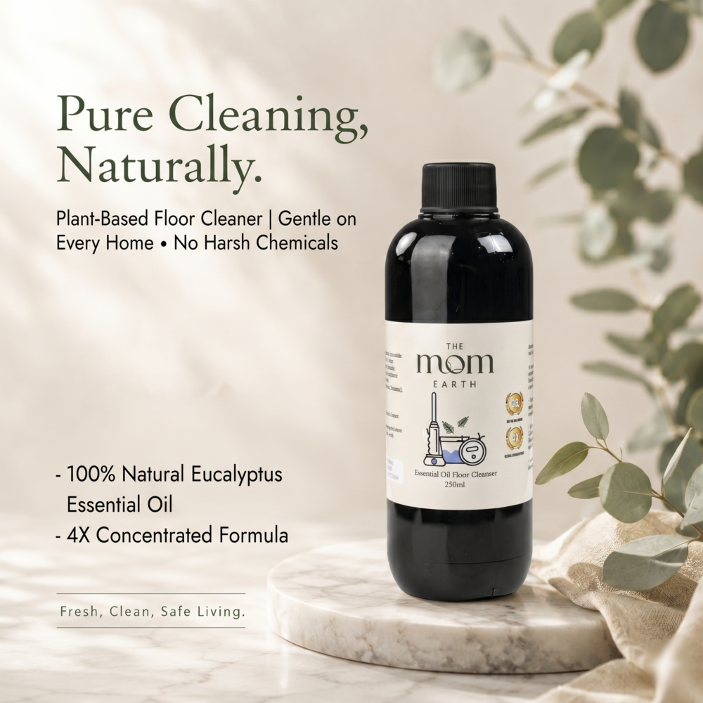 The Mom Earth 100% Eucalyptus Essential Oil Floor Cleaner