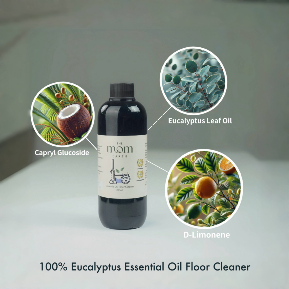 The Mom Earth 100% Eucalyptus Essential Oil Floor Cleaner