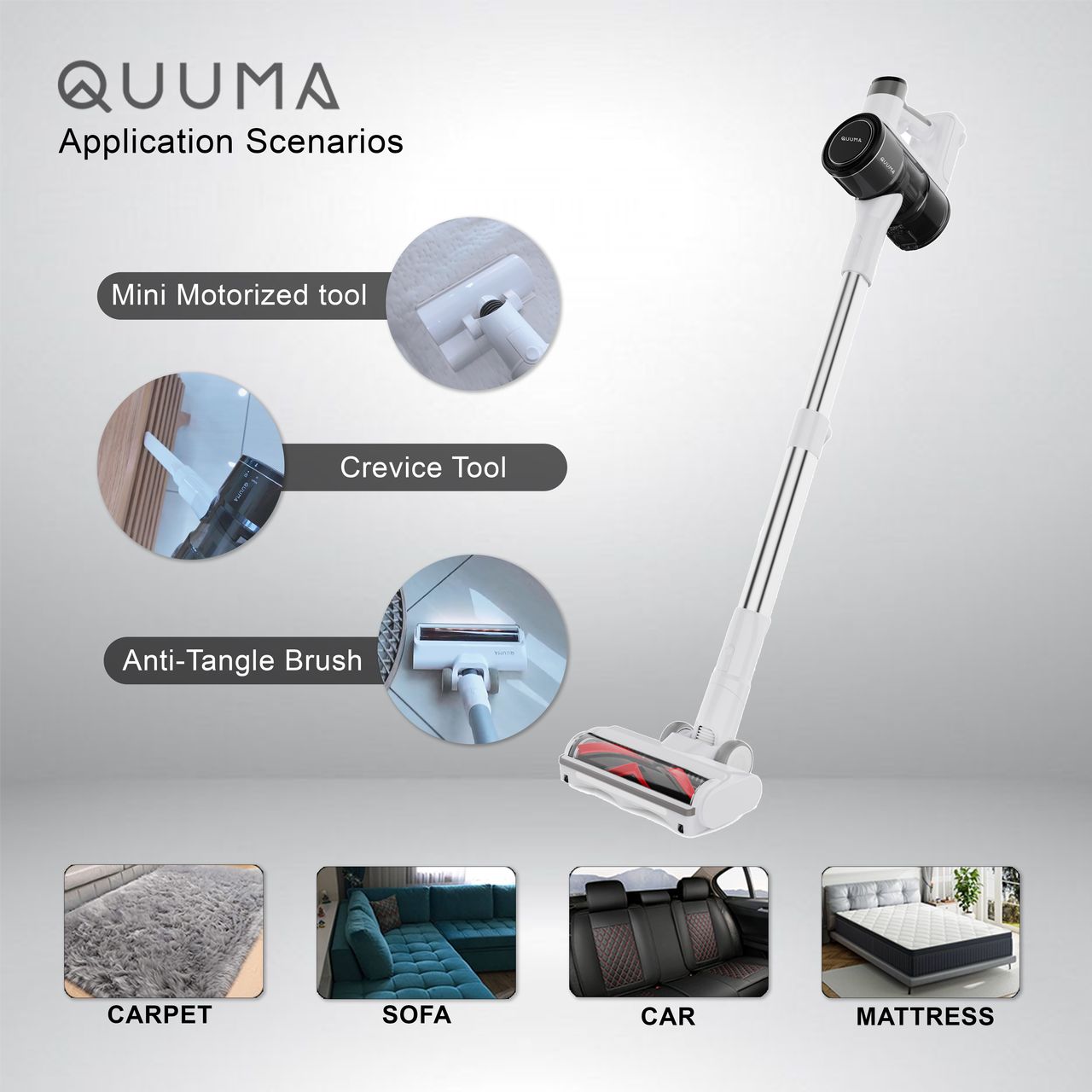 Quuma Cordless Vacuum Cleaner
