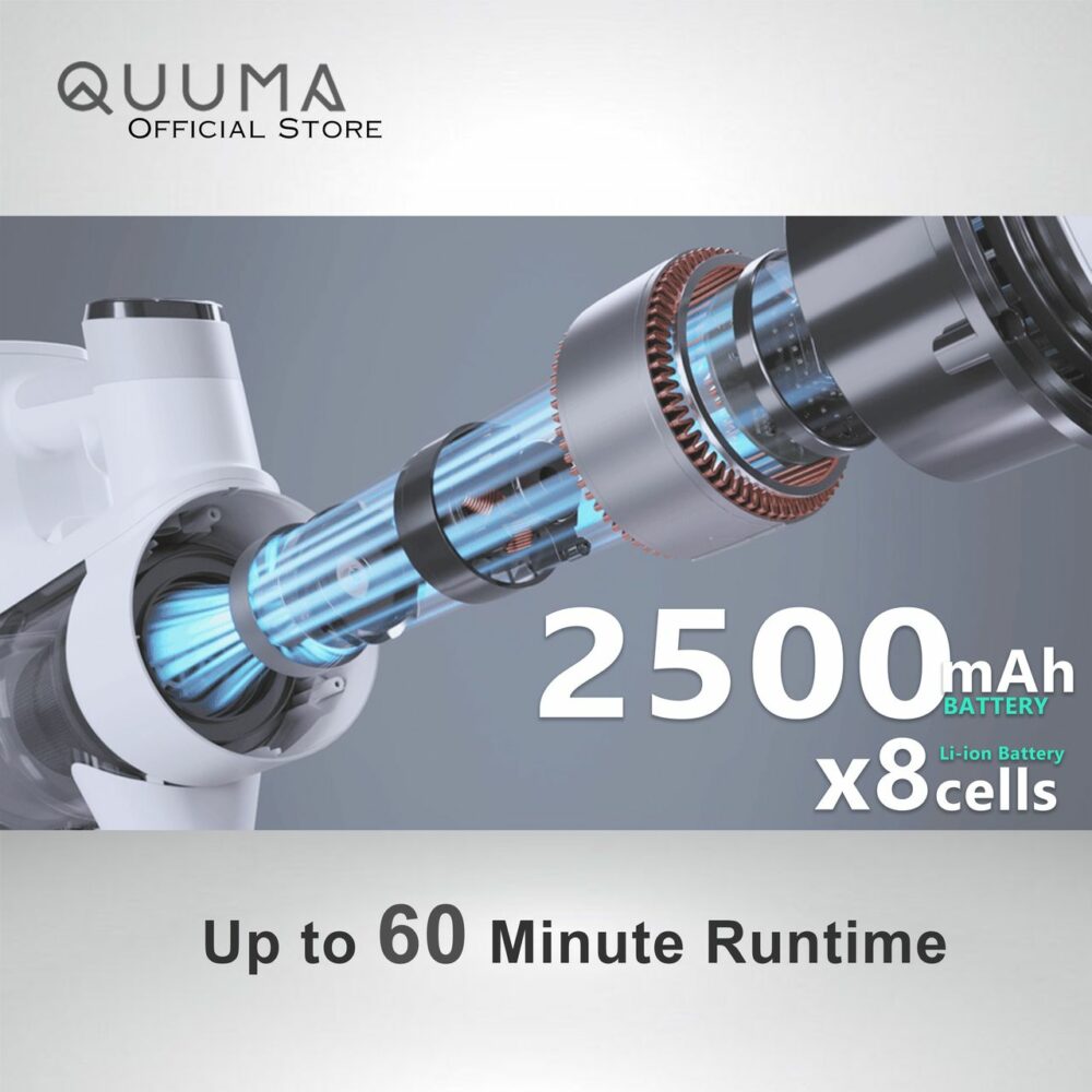 12.12 SALES_Quuma Cordless Vacuum Cleaner Powerful Suction