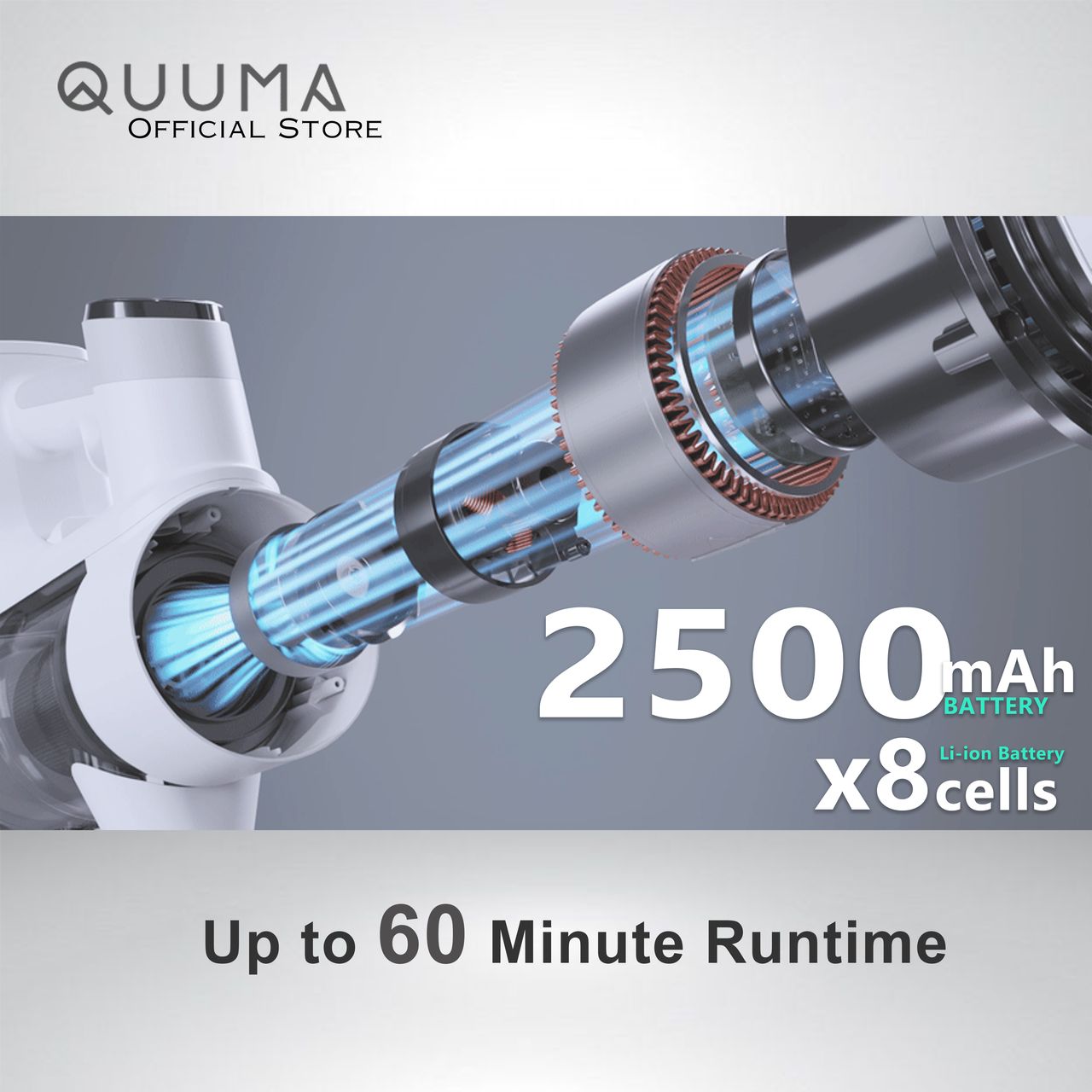 Quuma Cordless Vacuum Cleaner