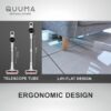 PARENT'S DAY SALES_Quuma Cordless Vacuum Cleaner Powerful Suction