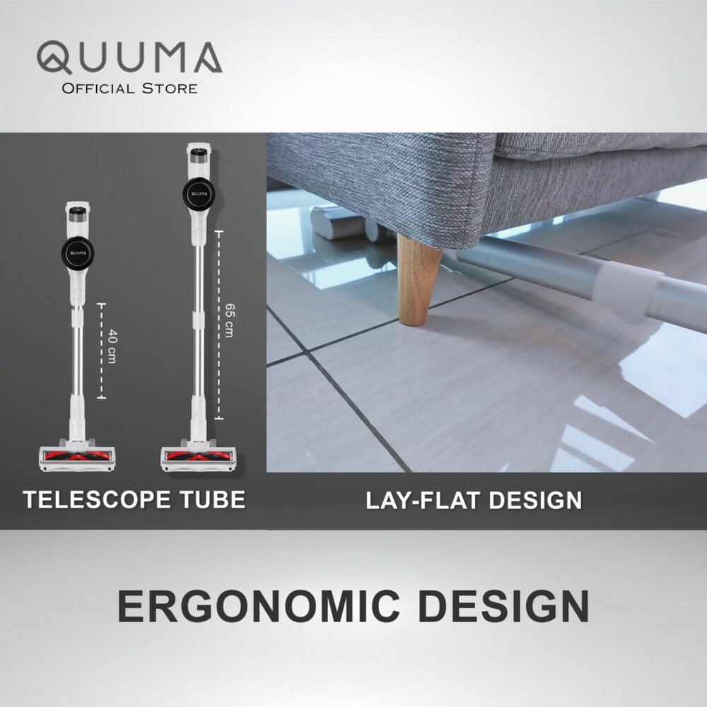 12.12 SALES_Quuma Cordless Vacuum Cleaner Powerful Suction