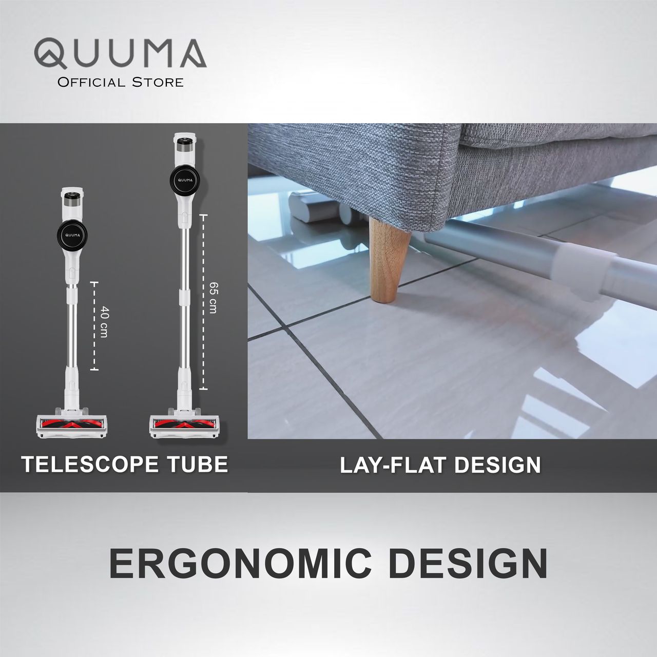 Quuma Cordless Vacuum Cleaner