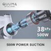 PARENT'S DAY SALES_Quuma Cordless Vacuum Cleaner Powerful Suction