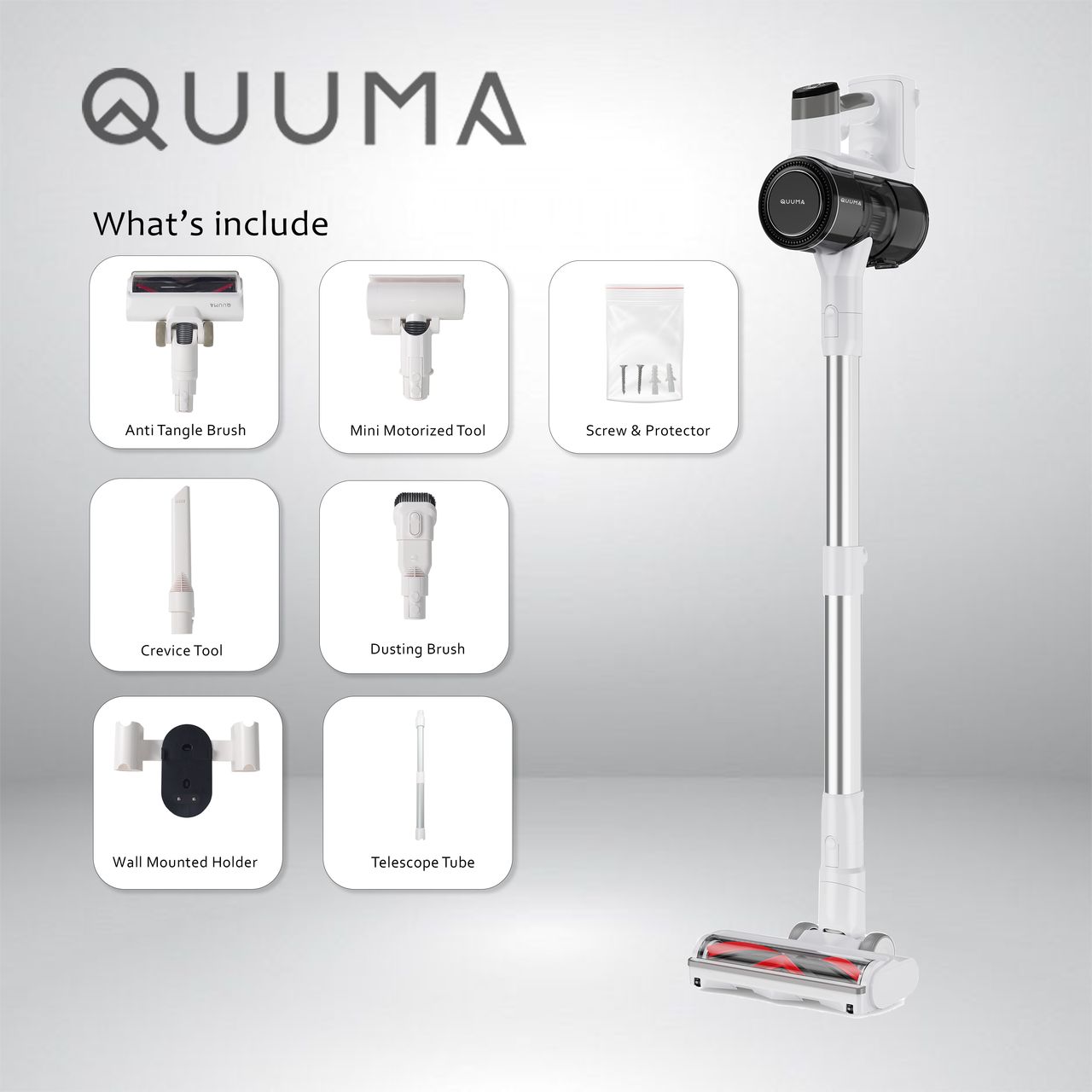 Quuma Cordless Vacuum Cleaner