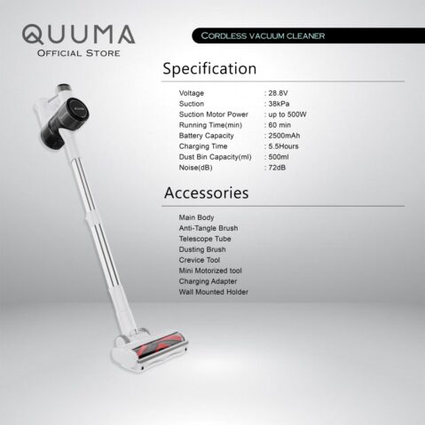 Quuma Cordless Vacuum Cleaner