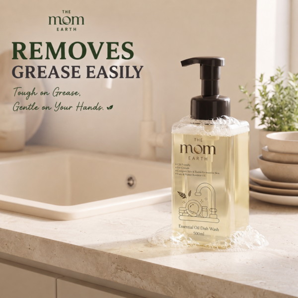 The Mom Earth 100% Eucalyptus Essential Oil Dish Wash