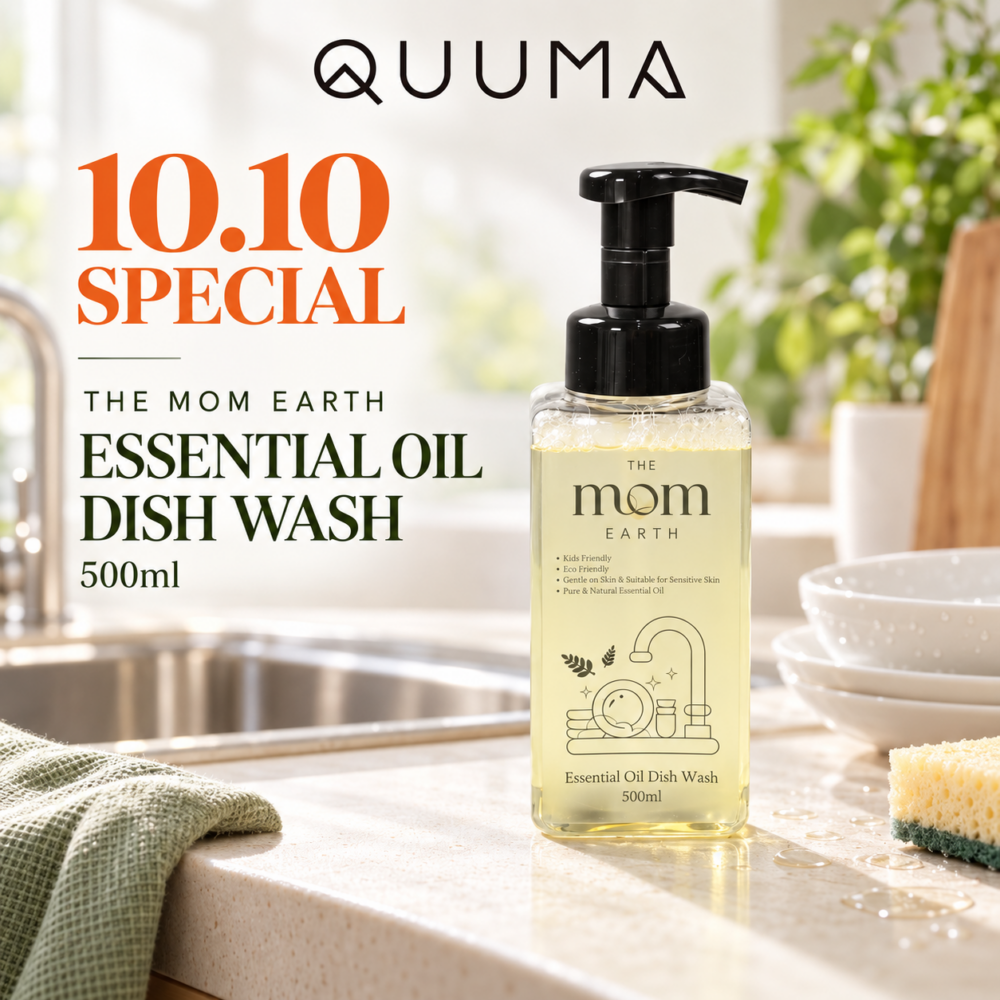 10.10 SALES The Mom Earth 100% Eucalyptus Essential Oil Dish Wash