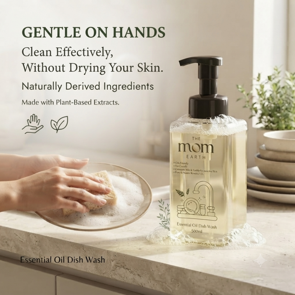 10.10 SALES The Mom Earth 100% Eucalyptus Essential Oil Dish Wash