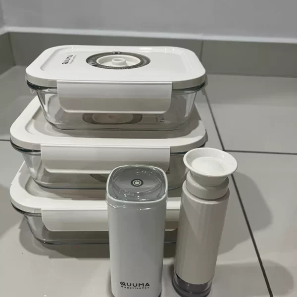 Quuma NegativeVac 5X Smart Vacuum Fresh Container