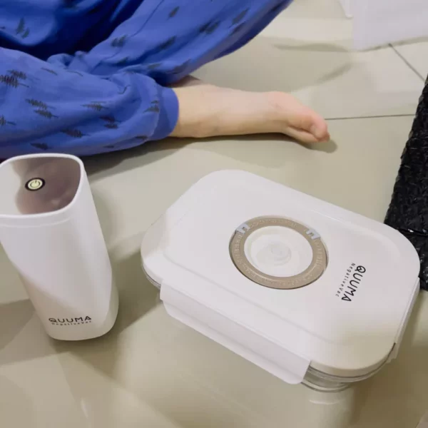 Quuma NegativeVac 5X Smart Vacuum Fresh Container