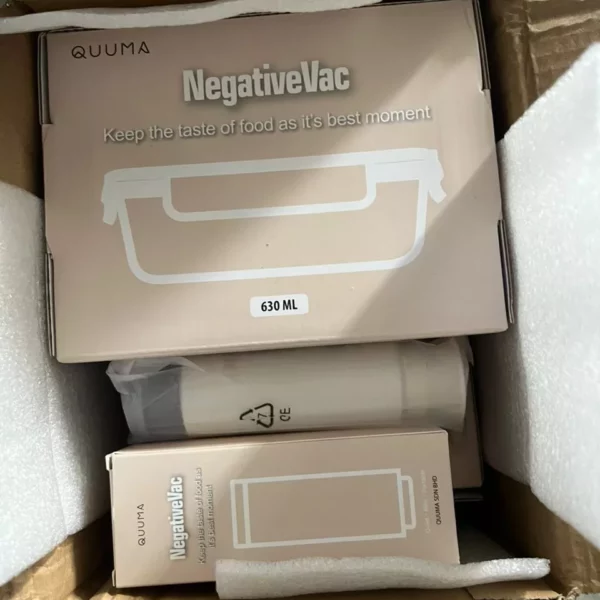 Quuma NegativeVac 5X Smart Vacuum Fresh Container
